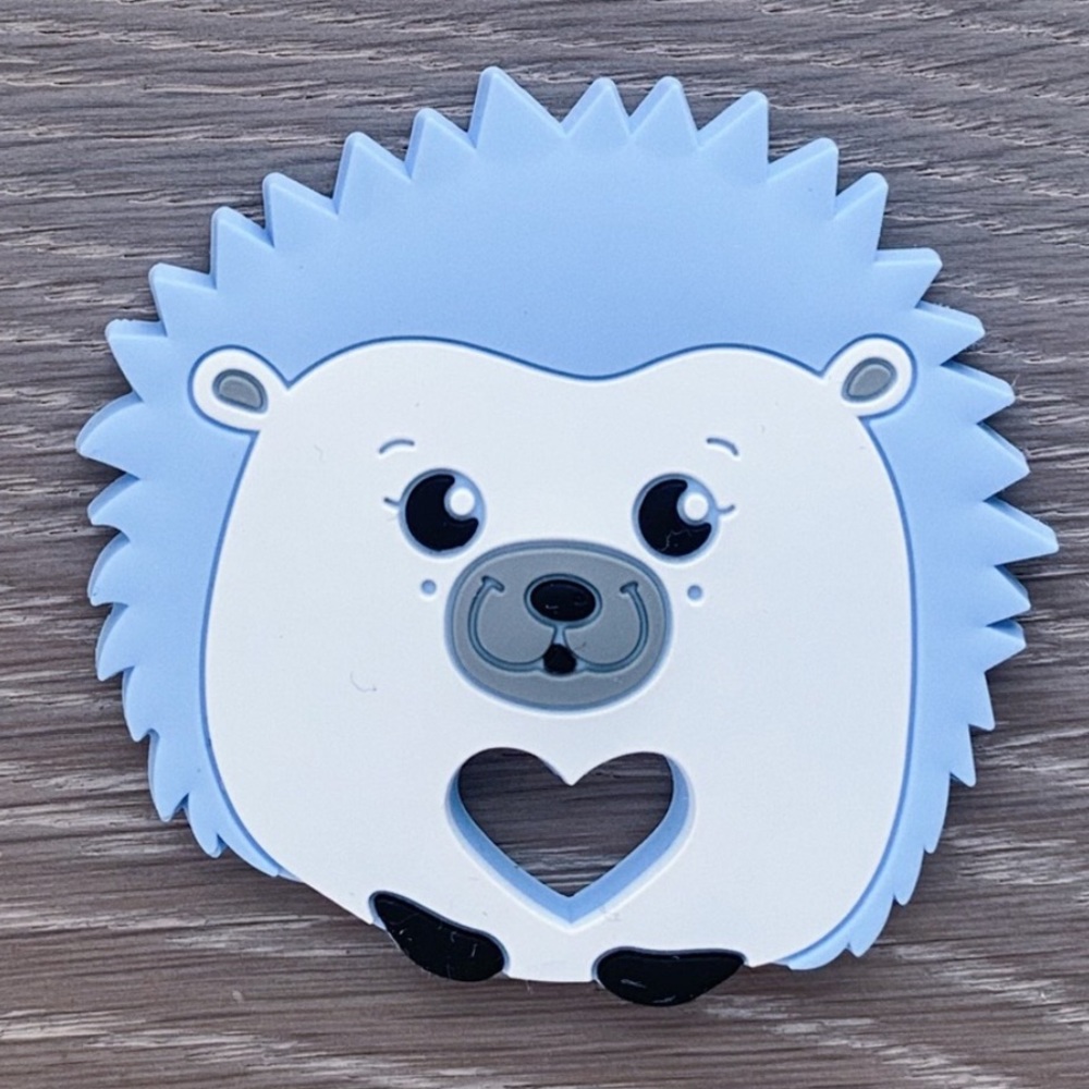 Baby Teether - Hedgehog 🦔 1 Pink, 1 Blue